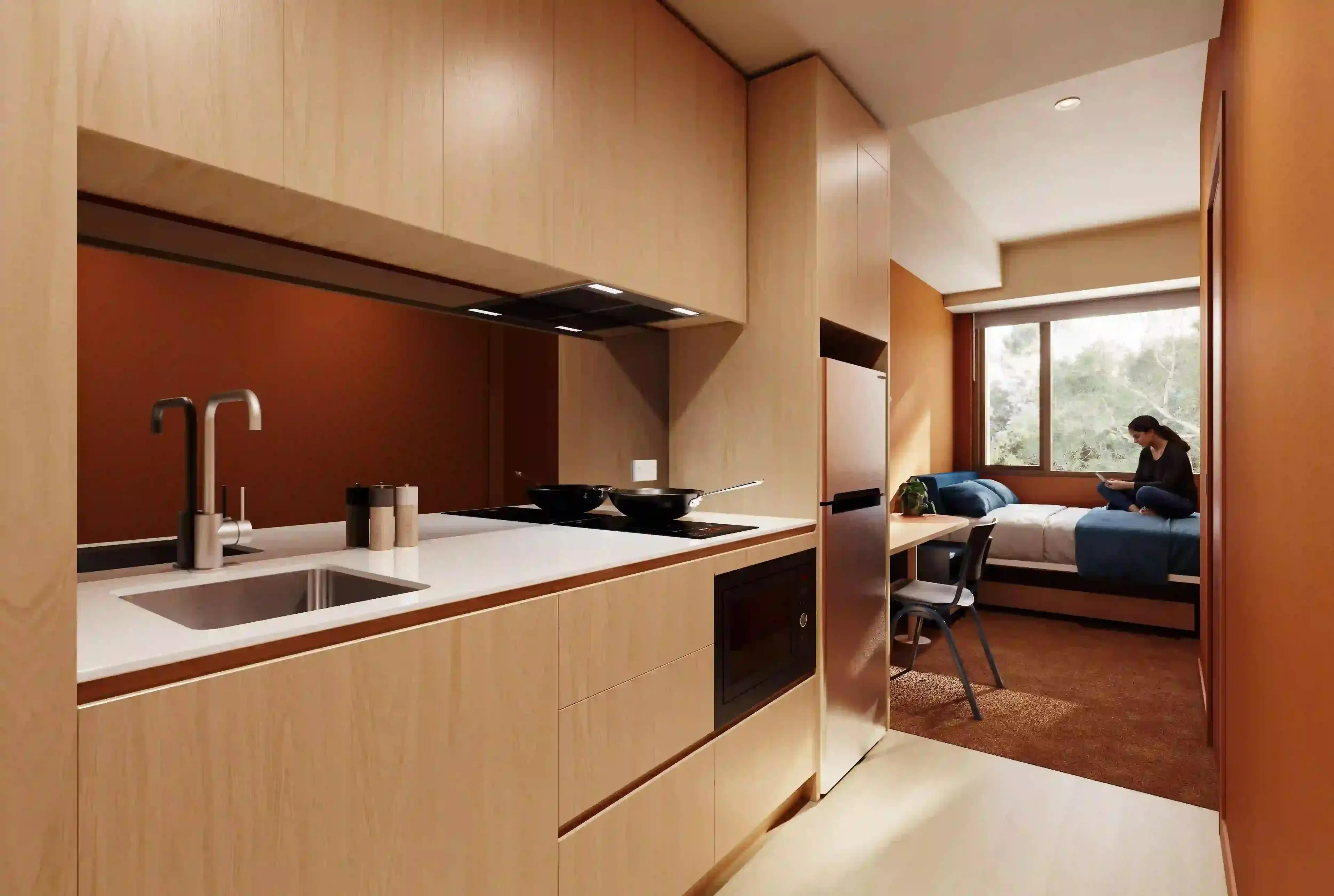 Double Studio with Terrace